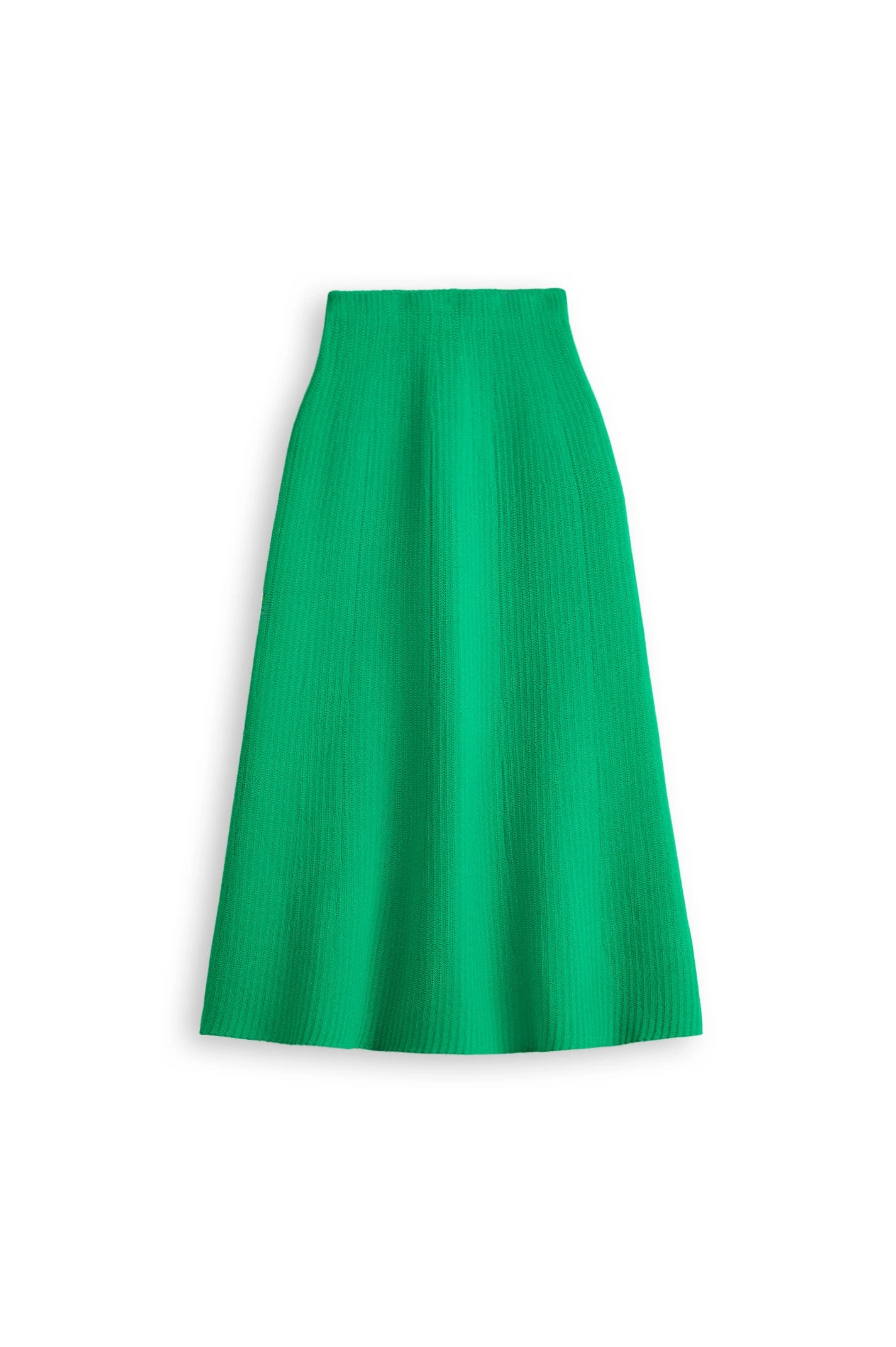 Scanlan Theodore Crepe Knit Tweed Soft Skirt in Green at Luxury Shoes Scanlan Theodore Crepe Knit Tweed Soft Skirt in Green