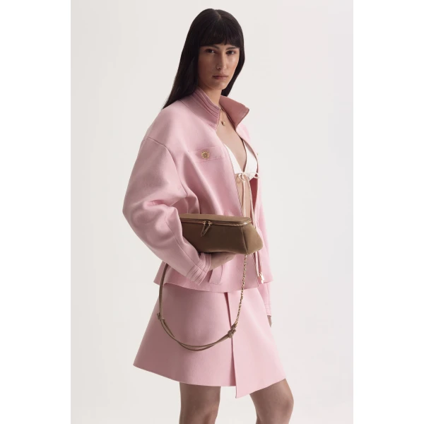 Scanlan Theodore Crepe Knit Wrap Skirt in Dusk | Skirts | Luxury Shoes 