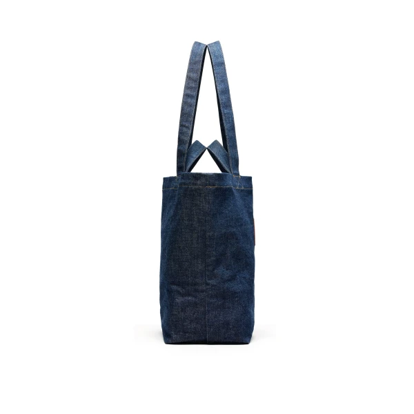 Scanlan Theodore Denim Tote in Indigo | Totes & Top-Handle Bags | Luxury Shoes 