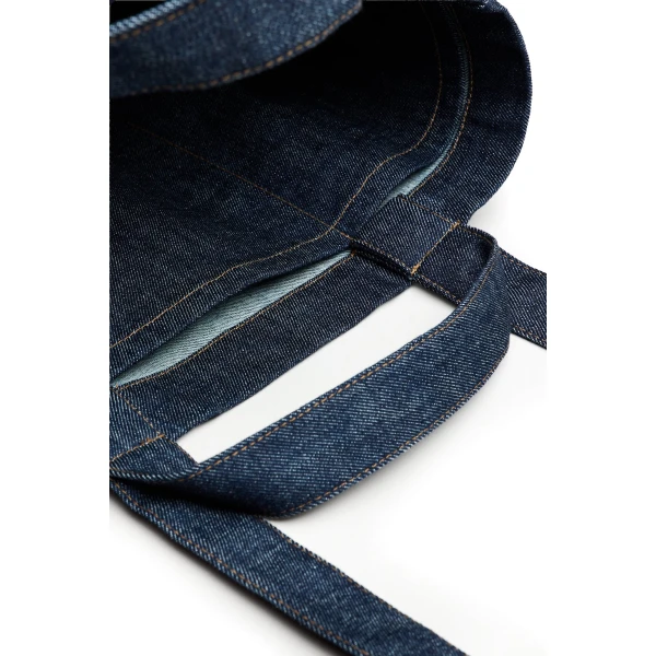 Scanlan Theodore Denim Tote in Indigo | Totes & Top-Handle Bags | Luxury Shoes 