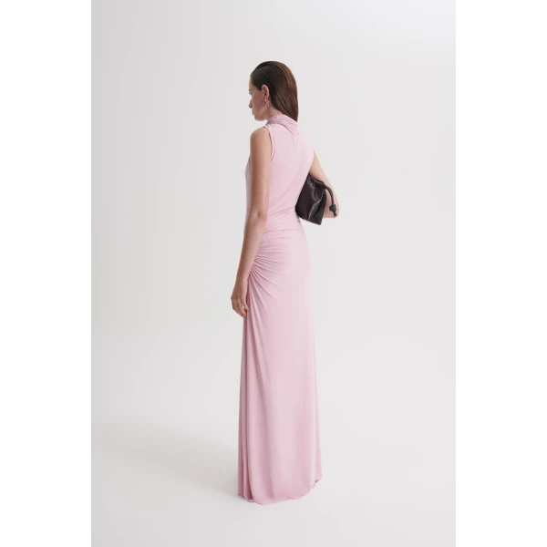Scanlan Theodore Draped Skirt in Pink | Skirts | Luxury Shoes 
