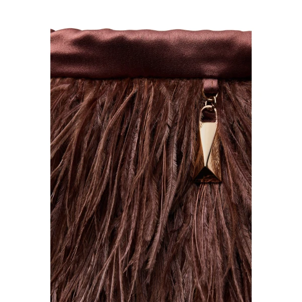 Scanlan Theodore Feather Bucket Bag in Caffe | Bucket Bags | Luxury Shoes 