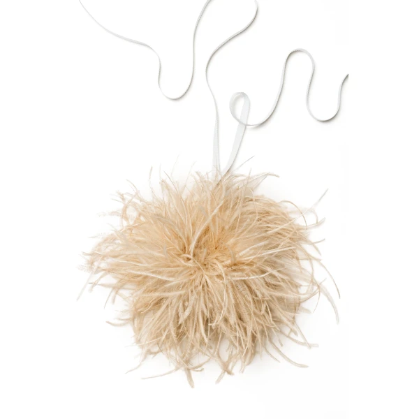 Scanlan Theodore Feather Choker in Sable | Necklace | Luxury Shoes 