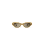 Scanlan Theodore Feline Sunglasses in Cream | Sunglasses | Luxury Shoes 