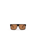 Scanlan Theodore Flat Top Sunglasses in Black Brown | Sunglasses | Luxury Shoes 