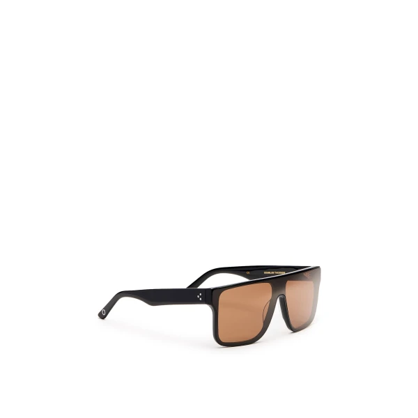Scanlan Theodore Flat Top Sunglasses in Black Brown | Sunglasses | Luxury Shoes 