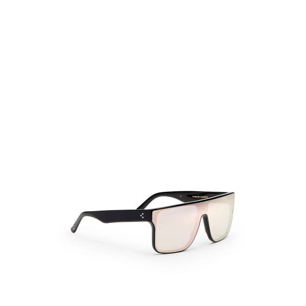 Scanlan Theodore Flat Top Sunglasses in Black Rose | Sunglasses | Luxury Shoes 