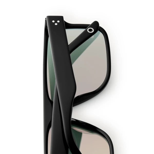 Scanlan Theodore Flat Top Sunglasses in Black Rose | Sunglasses | Luxury Shoes 