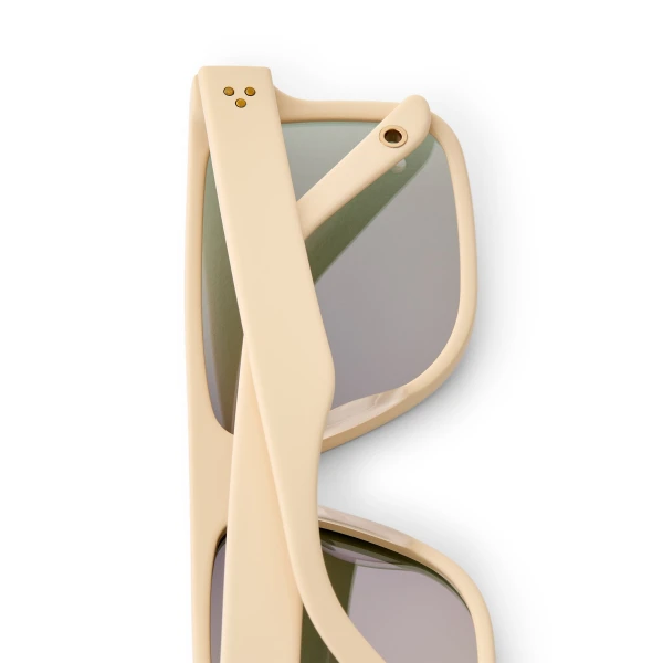 Scanlan Theodore Flat Top Sunglasses in Cream Pink | Sunglasses | Luxury Shoes 