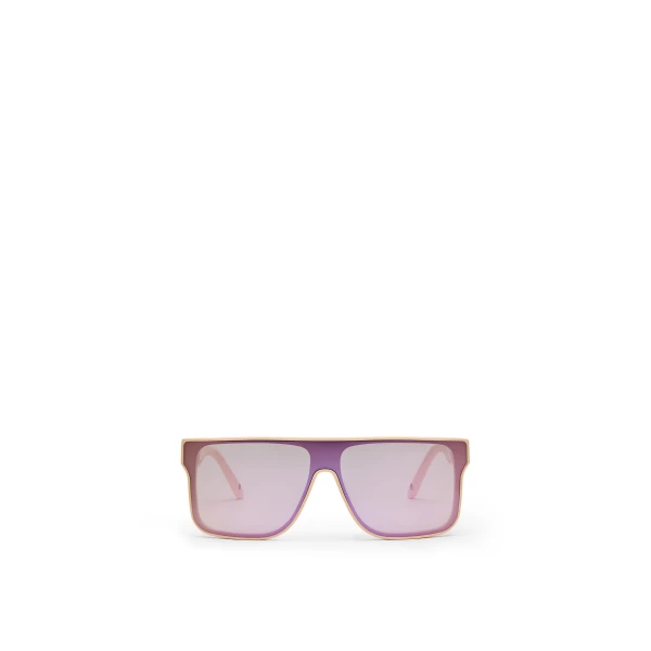 Scanlan Theodore Flat Top Sunglasses in Cream Pink | Sunglasses | Luxury Shoes 