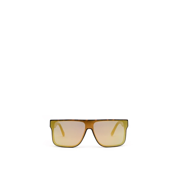 Scanlan Theodore Flat Top Sunglasses in Tortoise Gold | Sunglasses | Luxury Shoes 