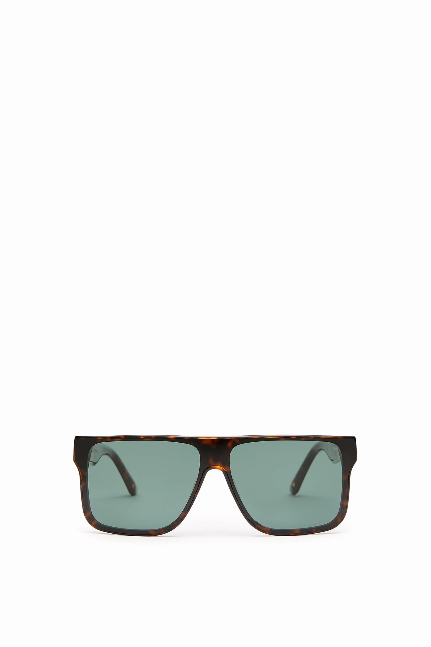 Scanlan Theodore Flat Top Sunglasses in Tortoise Green Scanlan Theodore Flat Top Sunglasses in Tortoise Green | Sunglasses | Luxury Shoes
