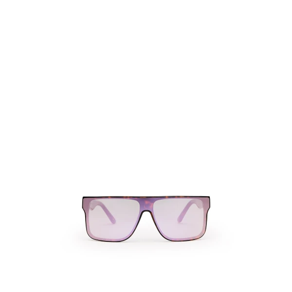 Flat Top Sunglasses in Tortoise Pink