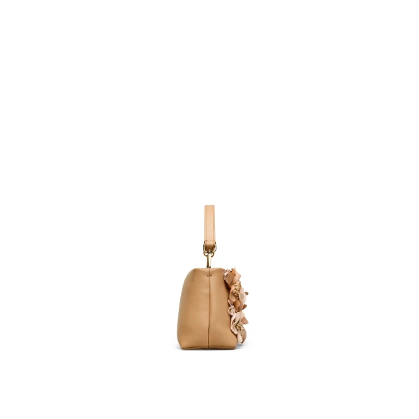 Scanlan Theodore Flora Mini Top Handle in Beige | Mini Bags | Luxury Shoes 