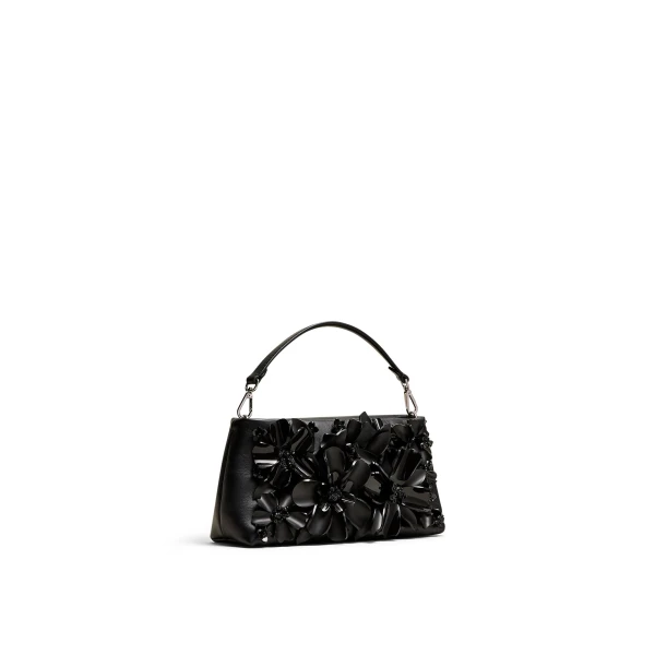 Scanlan Theodore Flora Mini Top Handle in Black | Mini Bags | Luxury Shoes 