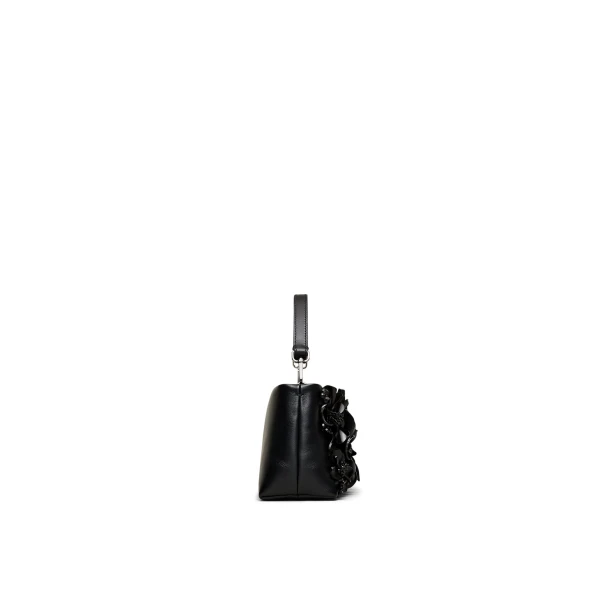 Scanlan Theodore Flora Mini Top Handle in Black | Mini Bags | Luxury Shoes 