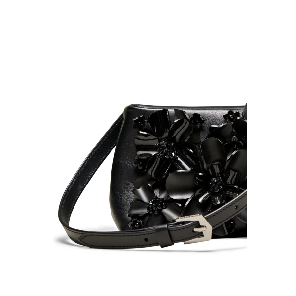 Scanlan Theodore Flora Mini Top Handle in Black | Mini Bags | Luxury Shoes 