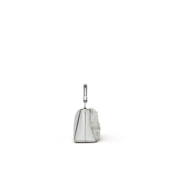 Scanlan Theodore Flora Mini Top Handle in Silver | Mini Bags | Luxury Shoes 
