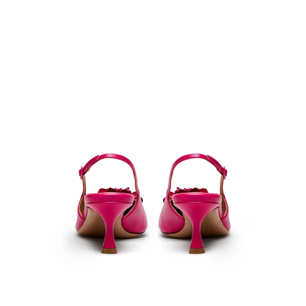 Scanlan Theodore Flora Slingback 6 in Hibiscus