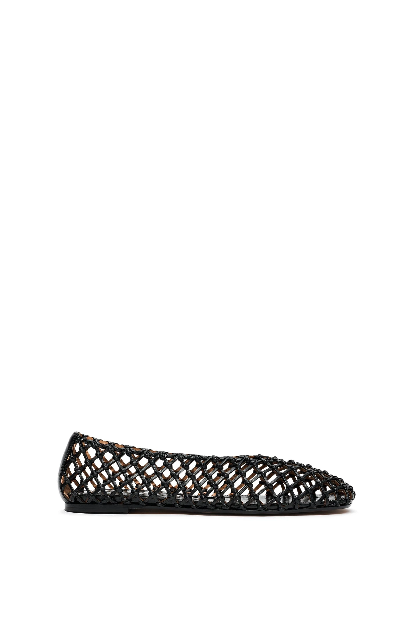 Scanlan Theodore Italian Knotted Flat in Black Scanlan Theodore Italian Knotted Flat in Black | Flats | Luxury Shoes