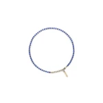 Scanlan Theodore Italian Opal Strass Choker in Cobalt | Necklace | Luxury Shoes 
