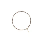 Scanlan Theodore Italian Opal Strass Choker in Smokey Opal | Necklace | Luxury Shoes 