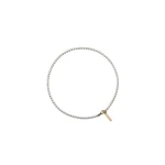 Scanlan Theodore Italian Opal Strass Fine Choker in Chalk | Necklace | Luxury Shoes 