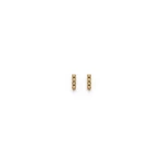 Scanlan Theodore Italian Opal Strass Fine Studs in Mink Scanlan Theodore Italian Opal Strass Fine Studs in Mink | Earrings | Luxury Shoes