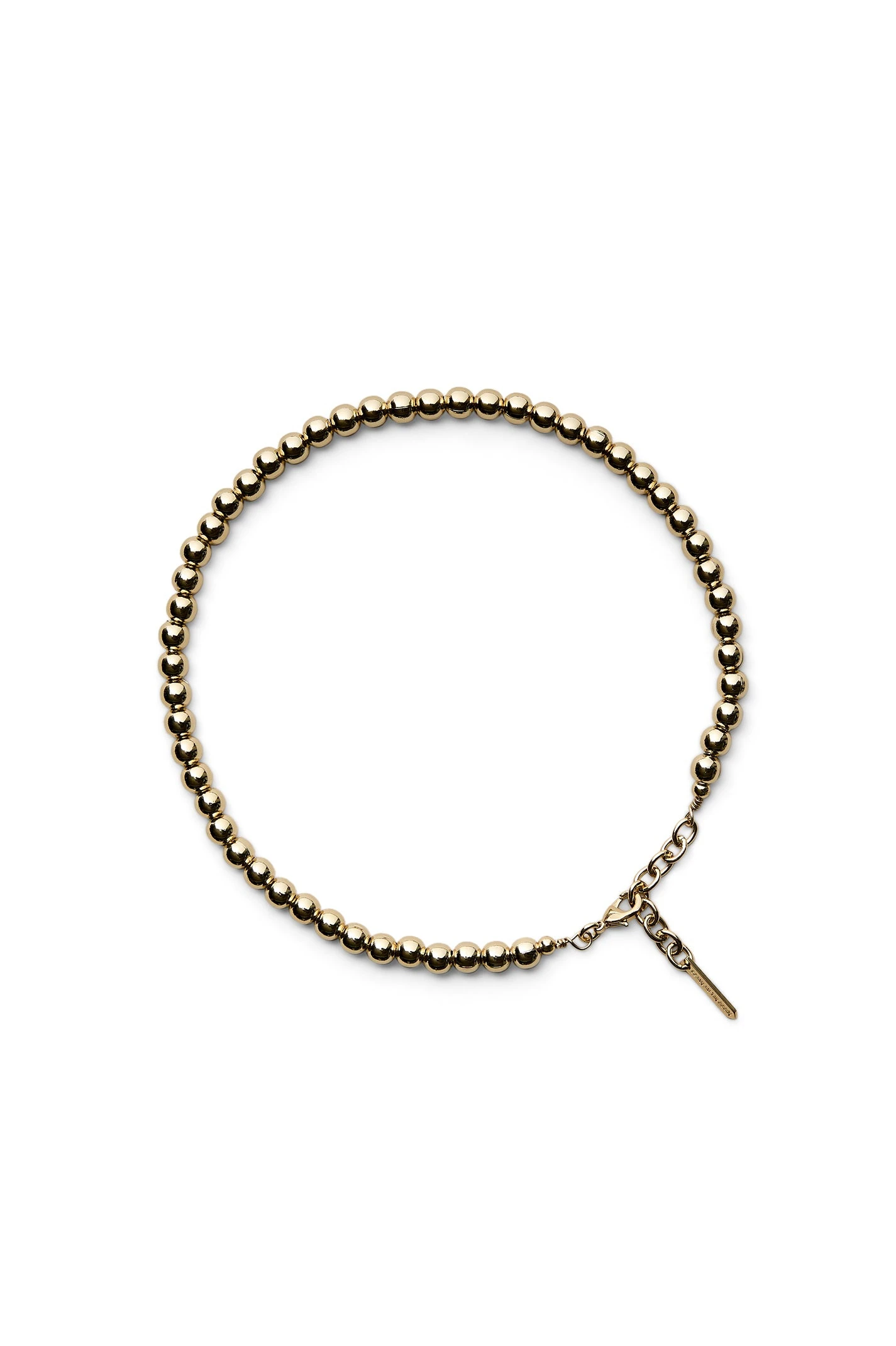 Scanlan Theodore Italian Small Sphere Choker in Light Gold Scanlan Theodore Italian Small Sphere Choker in Light Gold | Necklace | Luxury Shoes