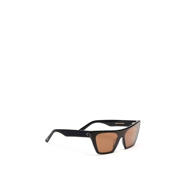 Scanlan Theodore Kat Sunglasses in Black Brown | Sunglasses | Luxury Shoes 