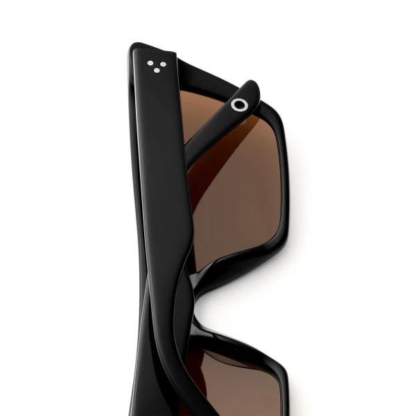 Scanlan Theodore Kat Sunglasses in Black Brown | Sunglasses | Luxury Shoes 