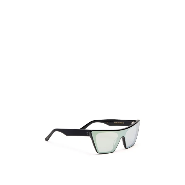 Scanlan Theodore Kat Sunglasses in Black Gold | Sunglasses | Luxury Shoes 