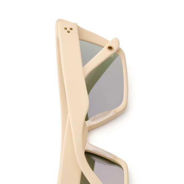 Scanlan Theodore Kat Sunglasses in Cream Pink | Sunglasses | Luxury Shoes 
