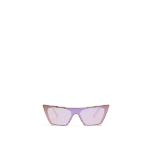 Scanlan Theodore Kat Sunglasses in Cream Pink | Sunglasses | Luxury Shoes 