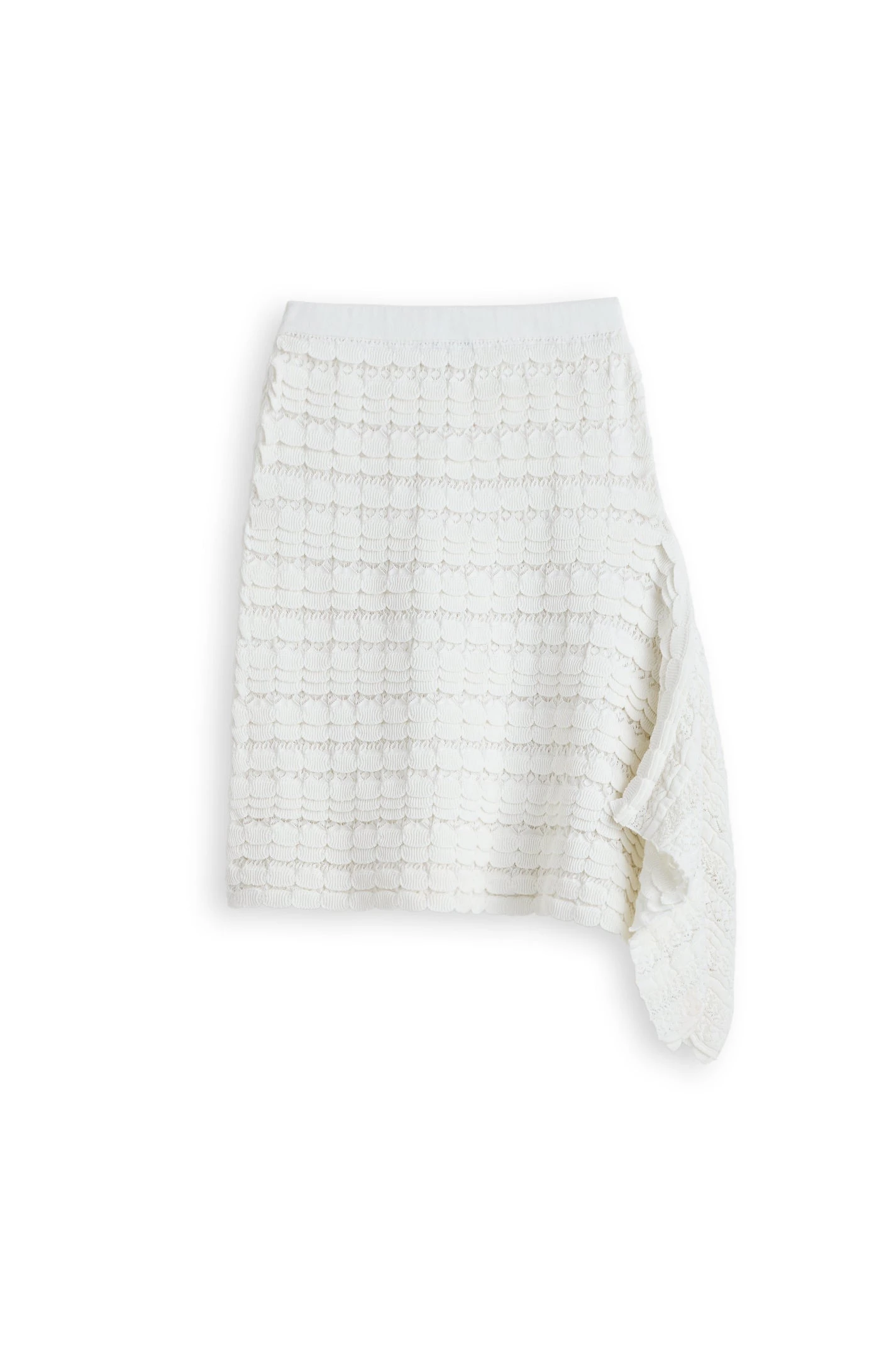 Scanlan Theodore Lace Knit Skirt in White Scanlan Theodore Lace Knit Skirt in White | Skirts | Luxury Shoes