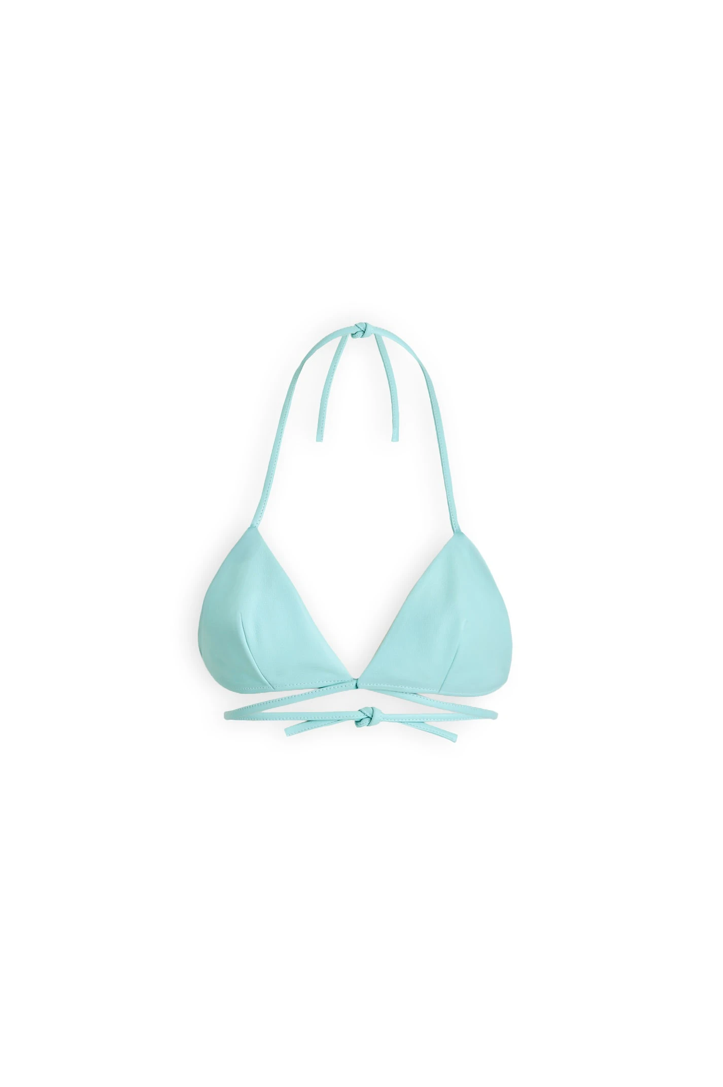 Scanlan Theodore Leather Bra in Opal at Luxury Shoes Scanlan Theodore Leather Bra in Opal
