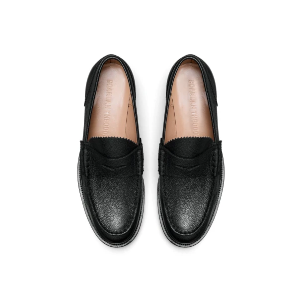 Scanlan Theodore Loafer 3 in Black | Loafers | Luxury Shoes 