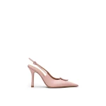 Scanlan Theodore Mini Triangle Slingback 9.5 in Rosa | Heels | Luxury Shoes 
