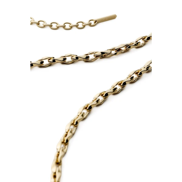 Scanlan Theodore Petra Chain Belt in Light Gold | Belts | Luxury Shoes 