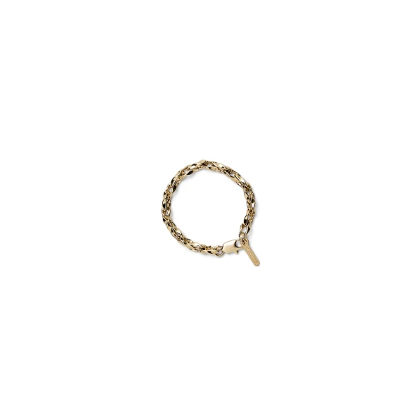 Petra Chain Bracelet in Light Gold