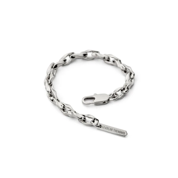 Scanlan Theodore Petra Chain Bracelet in Silver | Bracelets | Luxury Shoes 