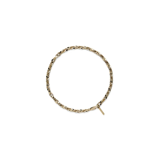 Scanlan Theodore Petra Chain Choker in Light Gold | Necklace | Luxury Shoes 