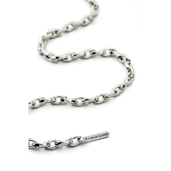 Scanlan Theodore Petra Chain Choker in Silver | Necklace | Luxury Shoes 