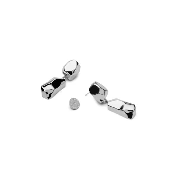Scanlan Theodore Petra Drop Earrings in Silver | Earrings | Luxury Shoes 