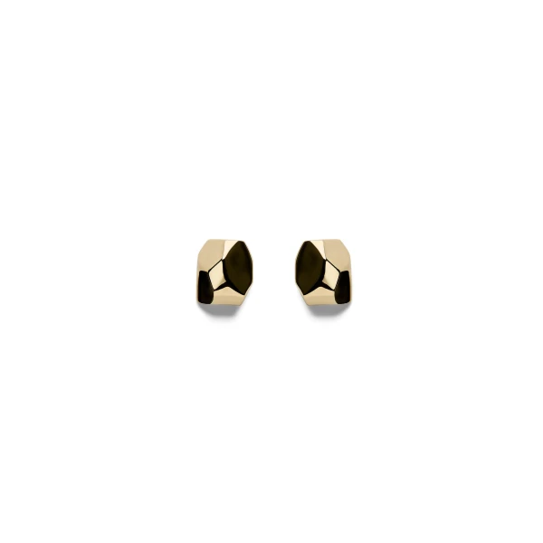 Petra Studs in Light Gold
