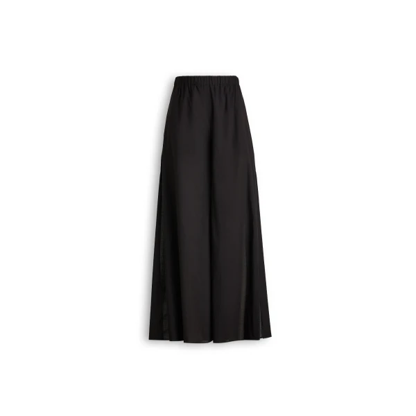 Scanlan Theodore Polished Voile Trouser in Black | Pants | Luxury Shoes 