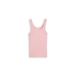 Scanlan Theodore Silk Cotton Singlet in Pink | Tops | Luxury Shoes 