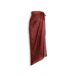 Scanlan Theodore Silk Desert Scarf in Chocolate Scanlan Theodore Silk Desert Scarf in Chocolate | Scarves | Luxury Shoes