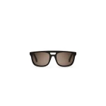 Scanlan Theodore Slim Aviator Sunglasses in Black | Sunglasses | Luxury Shoes 