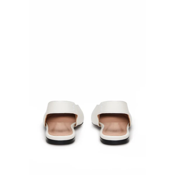 Scanlan Theodore Slingback Ballet Flat in Cloud | Flats | Luxury Shoes 